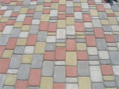 Kostka brukowa Starobruk 3-elementowy czerwona, żółta, brązowa lub grafitowa 6 cm