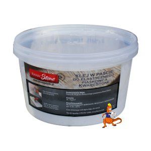 KLEJ GOTOWY PASTA KOPOLIMEROWA 3 KG DO ELASTYCZNEGO PIASKOWCA FIRMY KRASSYSTEM