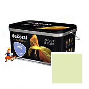 FARBA POWER PAINT COLOUR & STYLE KOLEKCJA ECO KOLOR TRAWA MORSKA FARBA LATEKSOWA PRZEZNACZONA DO DEKORACYJNEGO MALOWANIA  2,5L FIRMY DEKORAL FASHION
