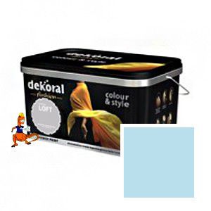 FARBA POWER PAINT COLOUR & STYLE KOLEKCJA LOFT KOLOR SZKLANA TAFTA FARBA LATEKSOWA PRZEZNACZONA DO DEKORACYJNEGO MALOWANIA  2,5L FIRMY DEKORAL FASHION