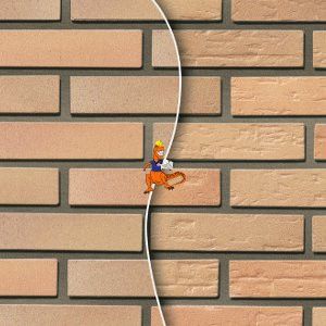 CEGŁA KLINKIEROWA SZCZELINOWA JANTAR SKALISTA EKOKLINKIER PF 250x120x65 MM MASZYNOWA EKOLINE