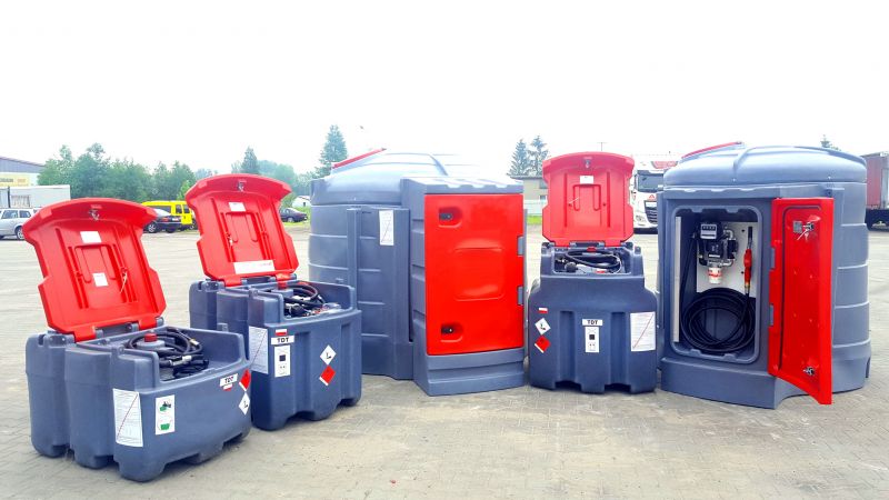Zbiorniki dwupłaszczowe JFC na paliwo  oraz AdBlue