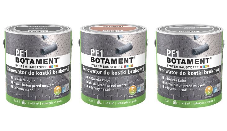 Renowator koloru do kostki brukowej Botament PF 1 2,5L