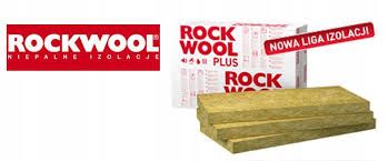 WEŁNA ROCKWOOL,ROCKMIN PLUS GR.5CM