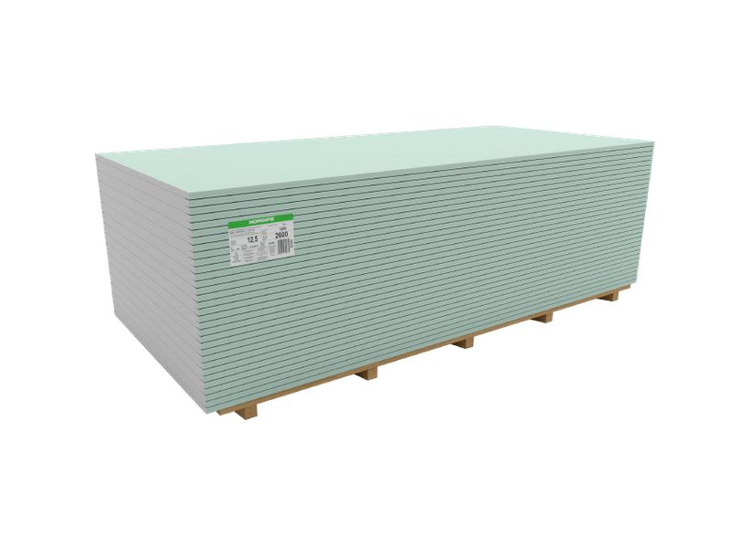 Płyta gipsowo-kartonowa Norgips woda 12,5x1200x2600 mm