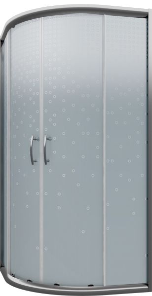 KABINA PÓŁOKRĄGŁA INEBA 90 cersanit