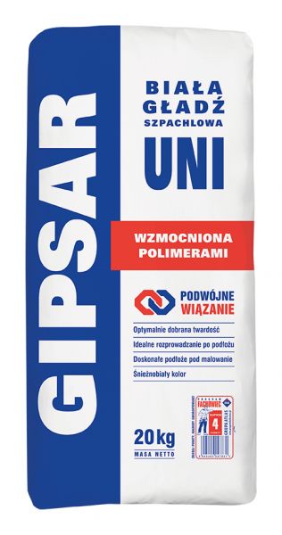 Gładź gipsowa GIPSAR 20kg