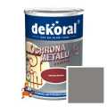 PODKŁAD ANTYKOROZYJNY KOLOR SZARY JASNY DO GRUNTOWANIA POWIERZCHNI STALOWYCH I ŻELIWNYCH OCHRONA METALU 1L FIRMY DEKORAL