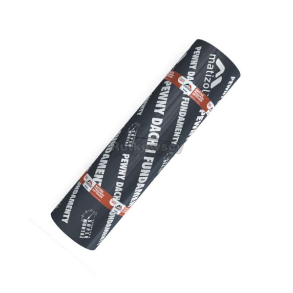 Papa termozgrzewalna fundamentowa MATIZOL SBS 10 m2 szara gr. 3 mm (super montaż)